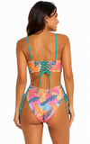 Bikini Lace-Up Bandeau · 5111 - 5