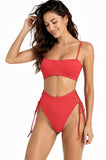 Bikini Lace-Up Bandeau · 5111 - 5