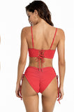 Bikini Lace-Up Bandeau · 5111 - 5