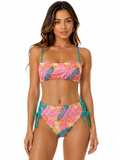 Bikini Lace-Up Bandeau · 5111 - 5