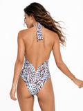 One Piece Halter Backless · 5124