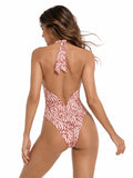 One Piece Halter Backless · 5124